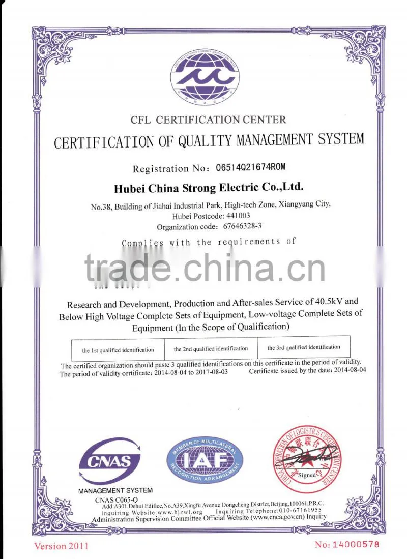 SMS series China products constant load static phase advancer crane control panel