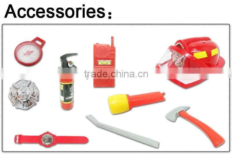 hot style safely kids toy fireman toy set