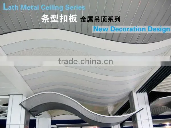 Modern drop aluminum false ceiling