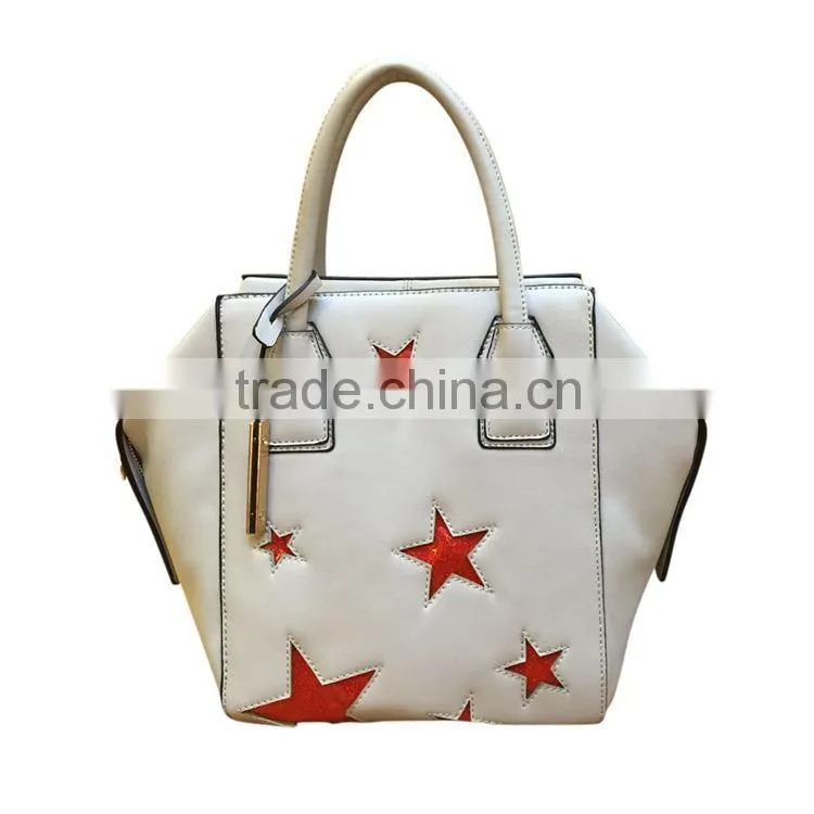 2016 Latest Design OEM Production Guangzhou Women Bag Pu Leather Tote Bags cheap price 2016