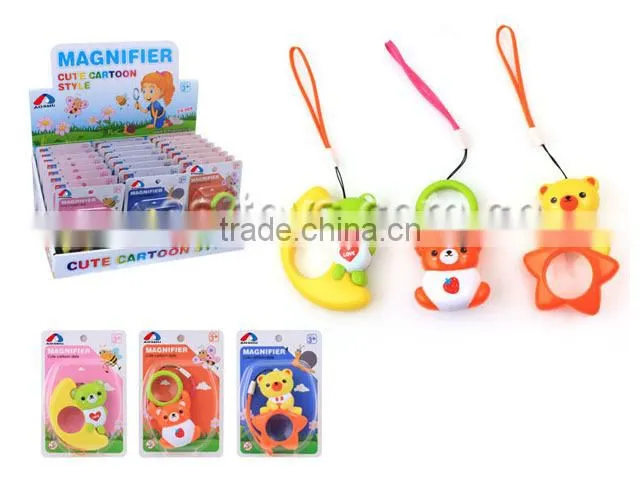 cute and mini cartoon animals magnifying glass toy