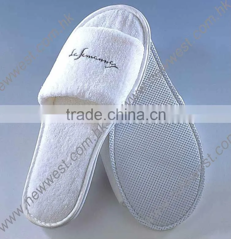 High Quality Hotel Bedroom /Airline Cotton Terry Slippers