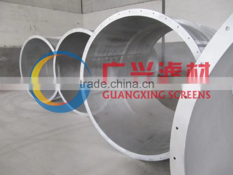 Screw press screen