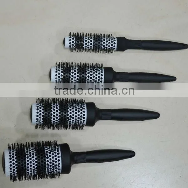 Professional Hairdresser Vent Round ceramic Hair Brush set