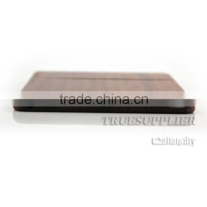 Factory Whosale real wood bamboo case for iPad wooden case