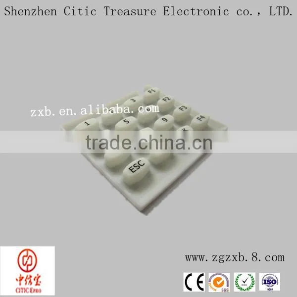 Specializes in Manufacturing Waterproof Silicone Rubber Keypad Welcome OEM