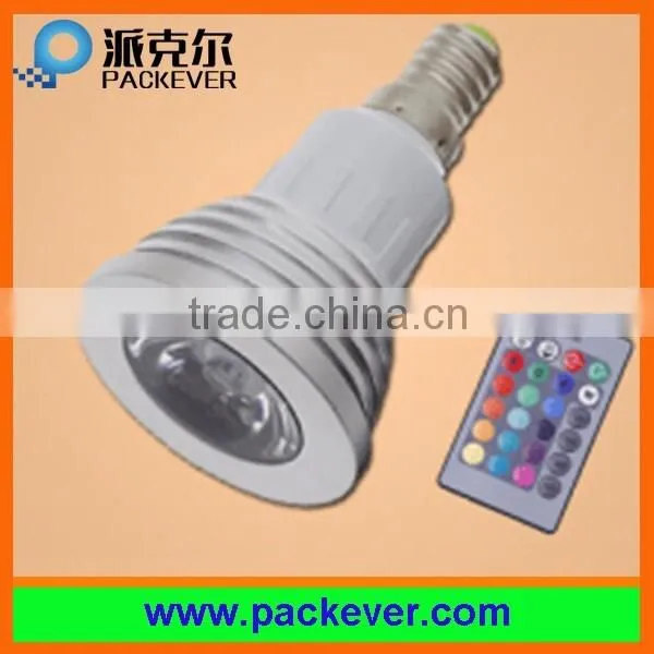 2 years warranty AC 110V 220V 5W G5.3 RGB LED spotlight