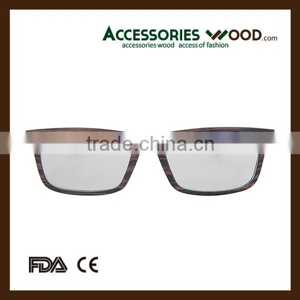 2016 Hot Sale Wood Optical Glasses with Polarized Lenses High Quality Optical Glasses