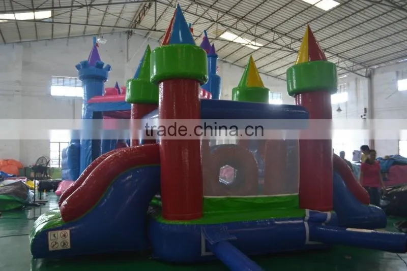 Strong PVC small size outdoor inflatable castle bouncer
