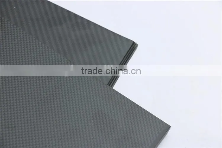 Various industries application Carbon plate shape type 3K twill full carbon fiber sheet 4mm 6mm 10mm