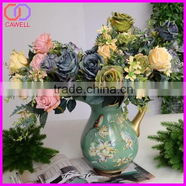 chinese supplier high quality simulation flower real touch roses