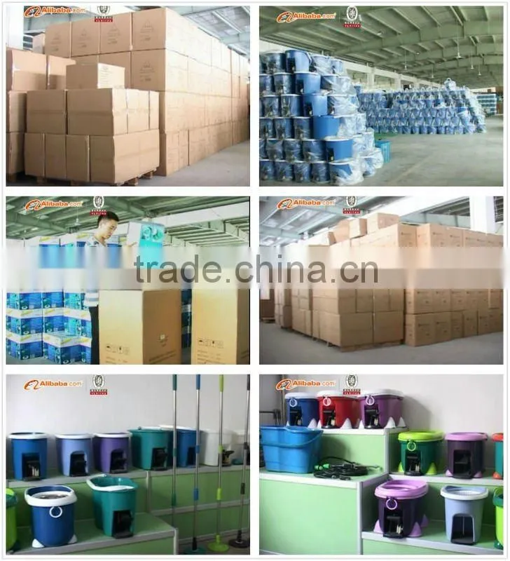 2012 new design QQ bucket magic mop MP-13