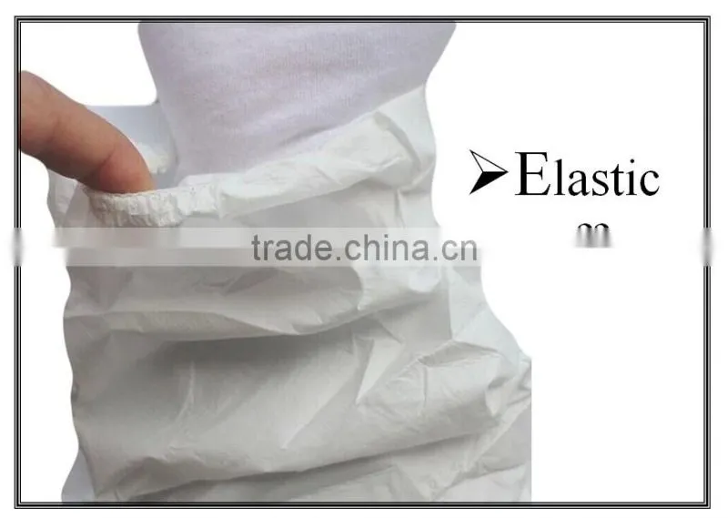 2014 hot selling medical avoiding bacterial disposable coverall