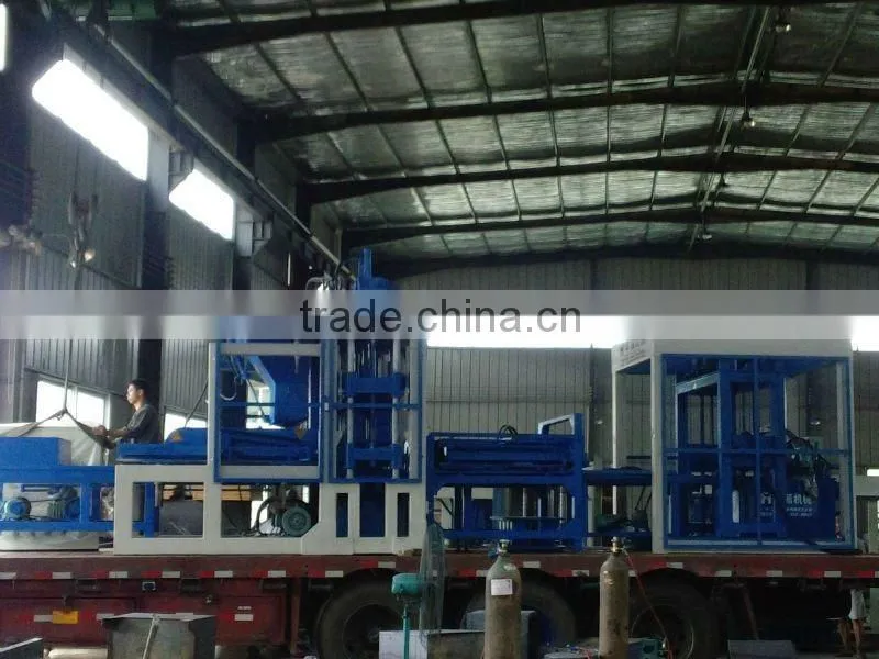 QT4-15 Unfired block building machine