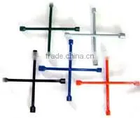 Plastic-coating Cross Wrench