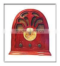 nostalgic wooden radio Jukebox with usb and speaker for gifts