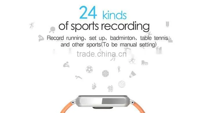 iwown I7 Smart Wristband Bluetooth 4.0 Smart bracelet Intelligent Sports Watch Step Sleep Track Caller ID display