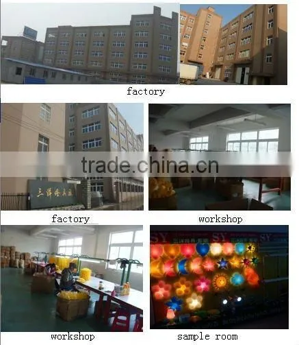 PP plastic room decorative wall lamp
