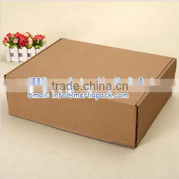 Kraft Natural Self-Locking Cardboard Mailing Boxes Literature Size 11.5" x 8.75" x 2.12" Box
