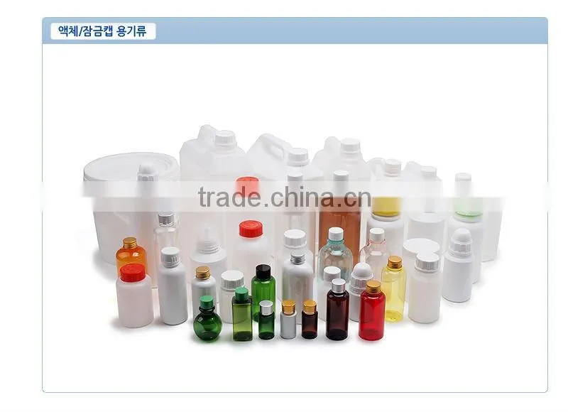PETE, HDPE, LDPE, PP, PS, Cosmetic, Pharmaceutical, Food Bottle