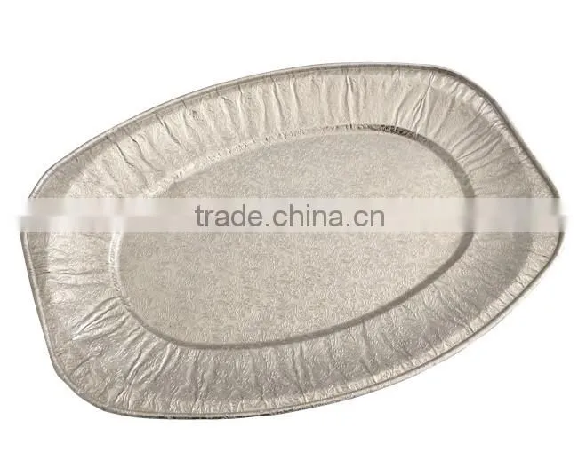 Aluminum Foil Oval Small Platter
