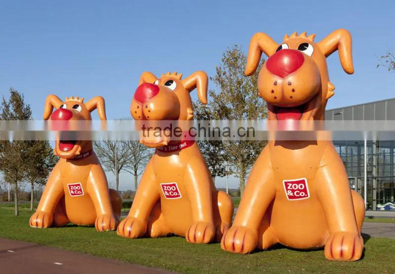 inflatable dog/cute inflatbale advertisement/cheap inflatable advertisement