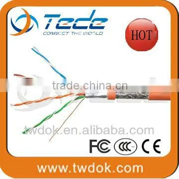 manufacturing cat7 sftp lan cable with shield can