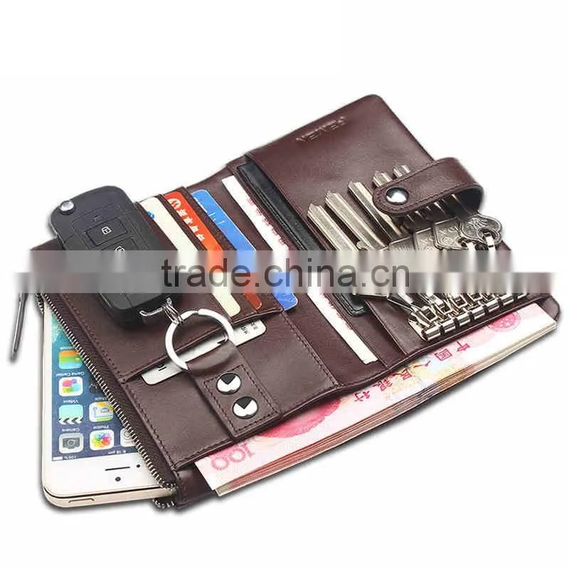 Latest design Leather key wallet /leather key holder
