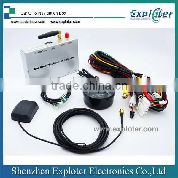 Android 4.4 GPS Navigation Box For Kenwood Pioneer JVC DVD Player