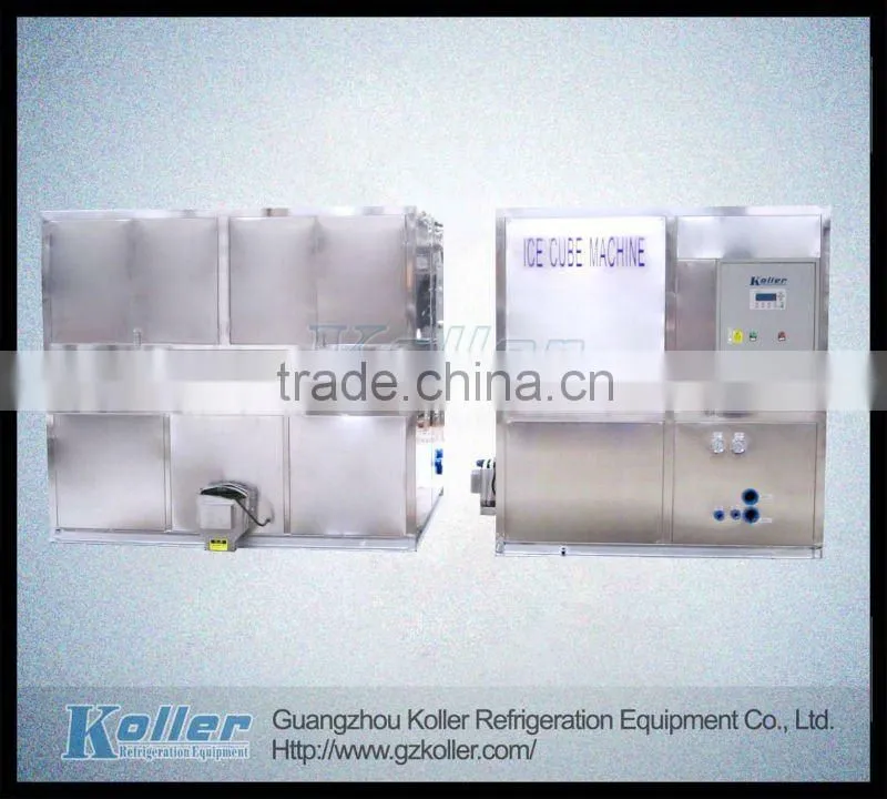 Food-Grade Ice Cube Maker With Packing System (3 Tons/day)