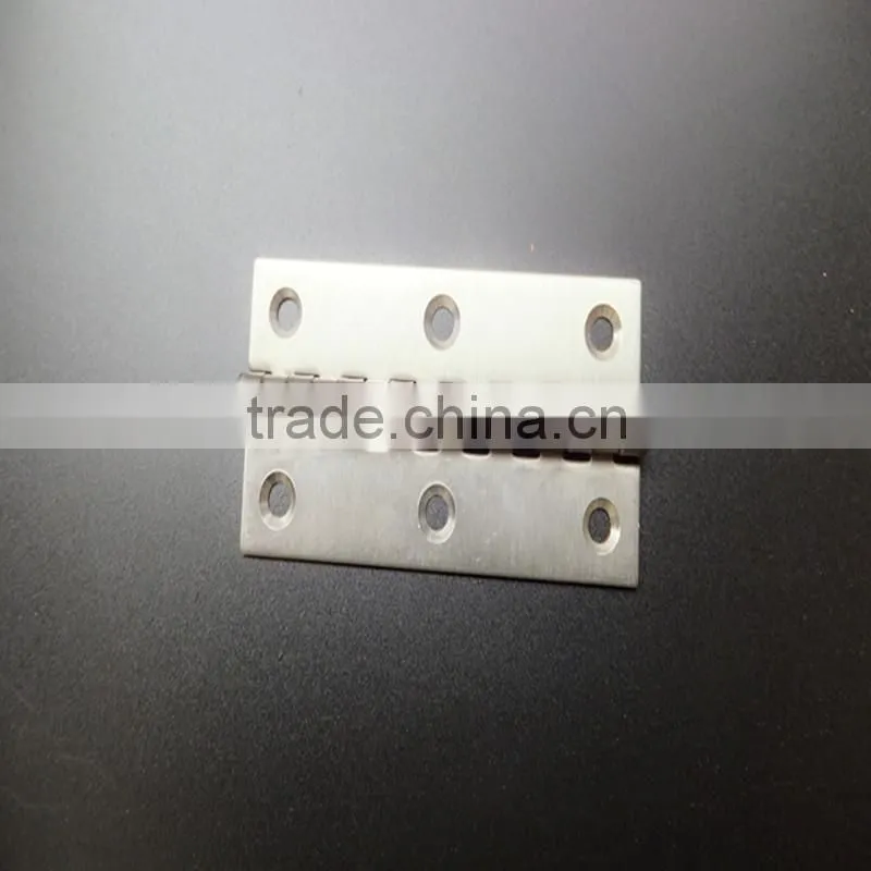 stainless steel small piano hinge(80**40*1.5MM)