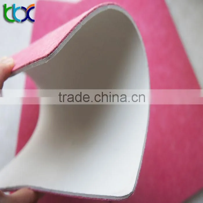 Raw material to make shoes non-woven fiber insole board laminated with EVA foam used as shoe insole