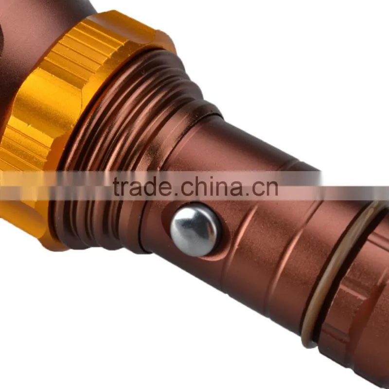 explosion proof aluminum flashlight army tactical flashlight