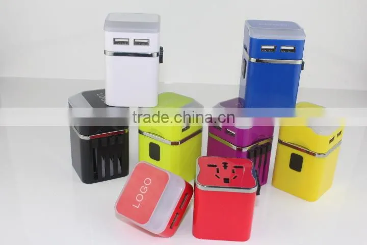 Universal Wall Socket Dual USB Wall Charger