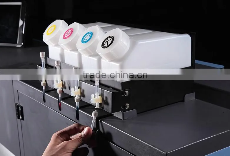 126inch easy operating wide format sticker/poster/banner printer machine with dx5 dx7 printhead