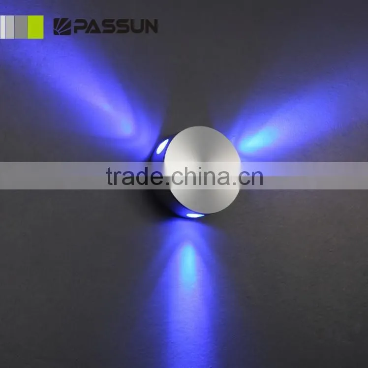 modern up and down led decorative light surface mounted led wall lamp