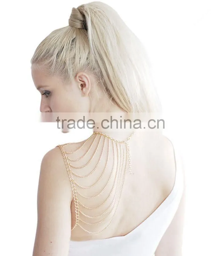 Shoulder chain sexy waist chain body chain
