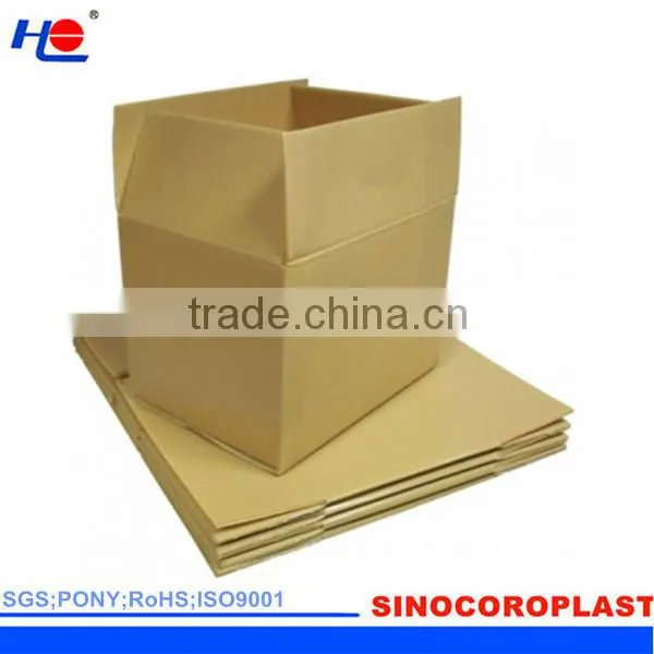 Plastic Material and Bio-degradable Feature Corrugated Box