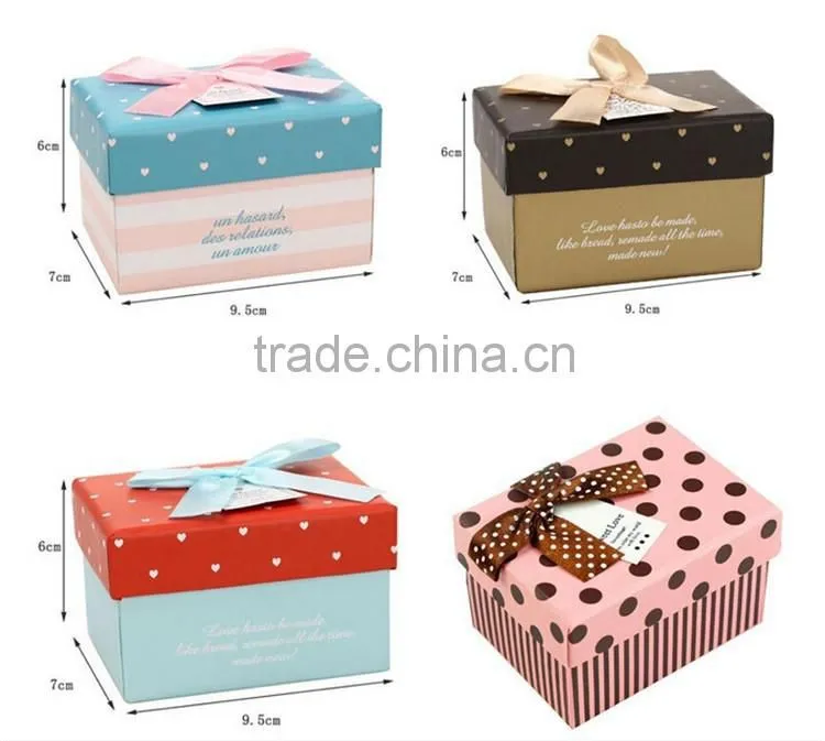 Hot selling custom cardboard wedding paper gift box