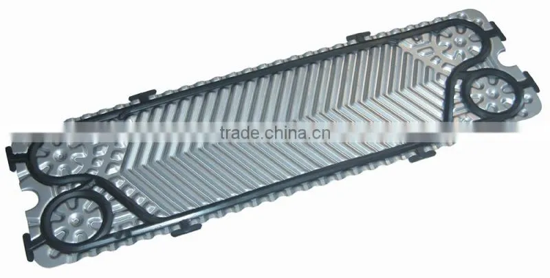 GX100 plate heat exchanger gasket and plate