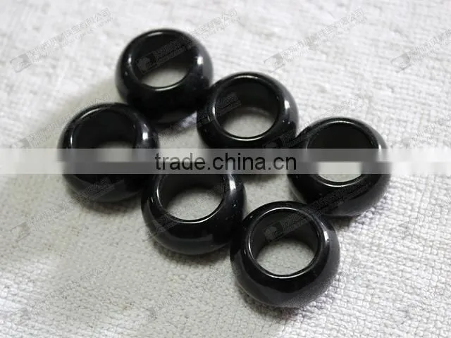 Black onyx rings,stone tail rings