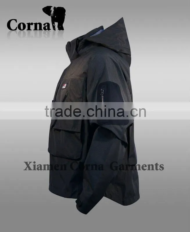 EURO standard! functional men's outdoor waterproof fishing jacket