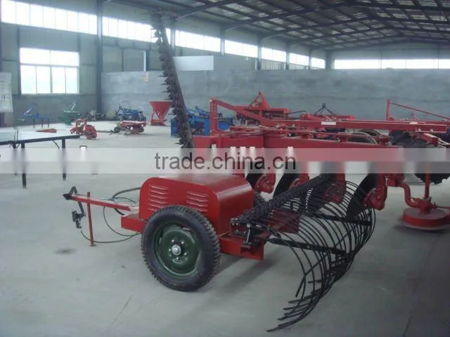 cutting and raking machine