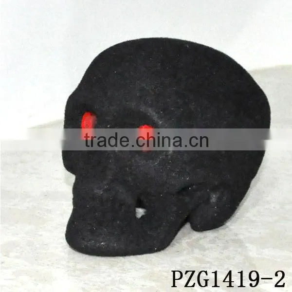 Foam haning skull faces halloween decor