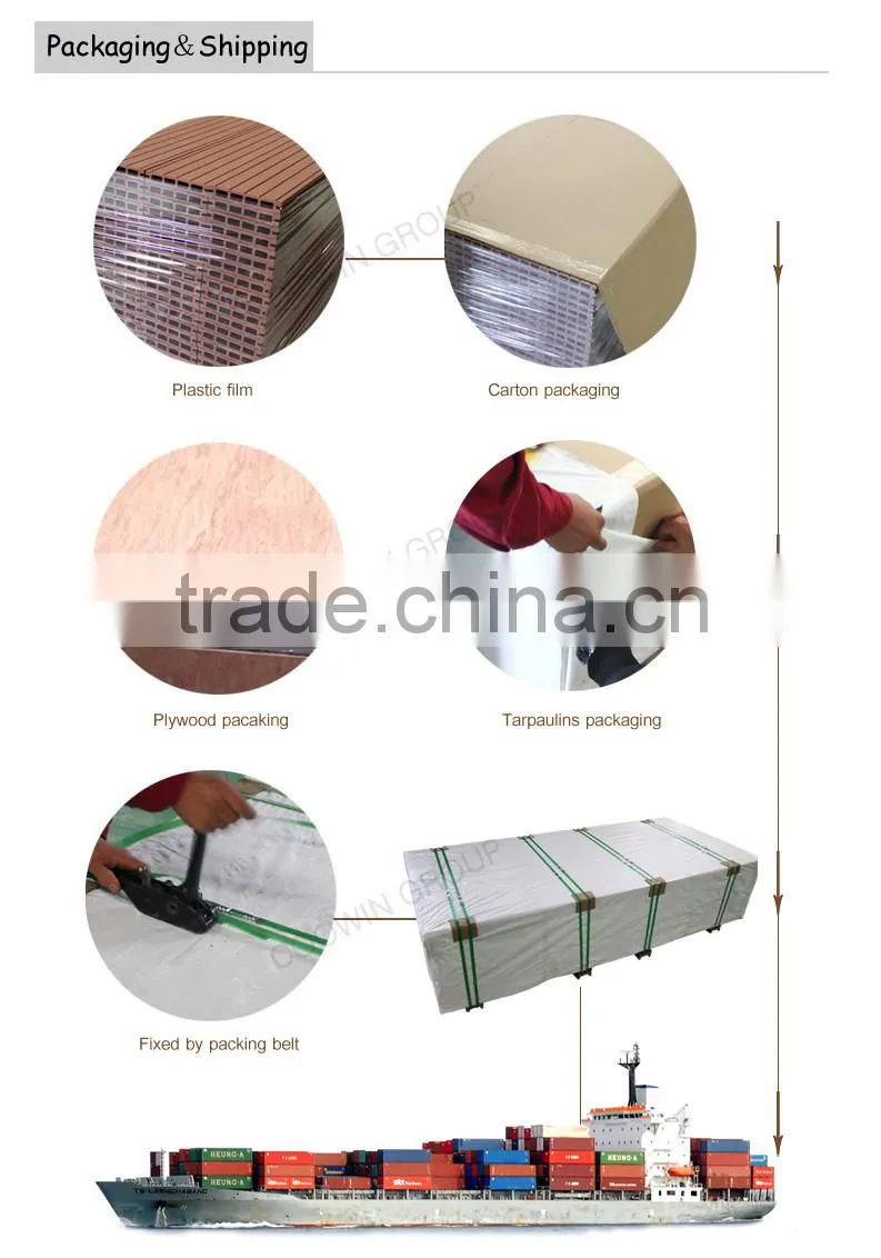 free sample solid WPC decking flooring engineered wood floor wood plastic composite floor