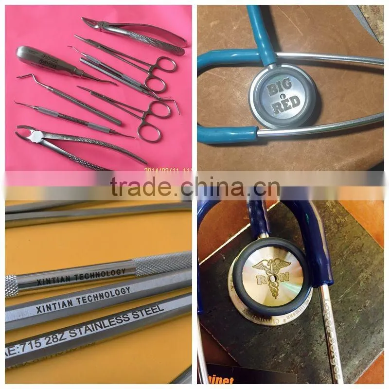 Hot sale desktop type 20w Portable Fiber Laser Marking Machine For Metal