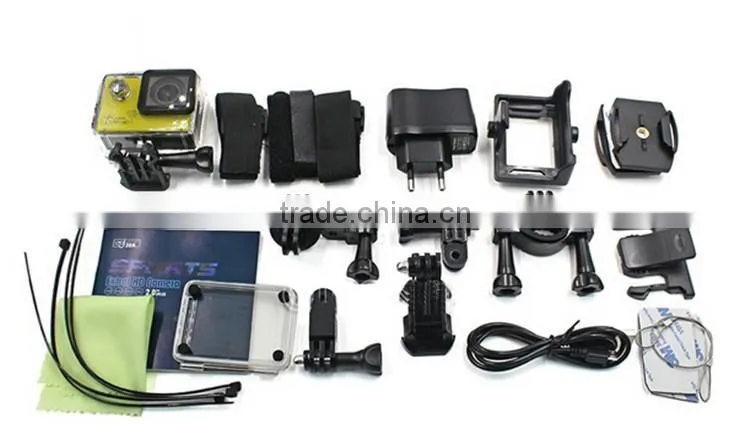 CE Certification 4k 30fps action pro hd video camera