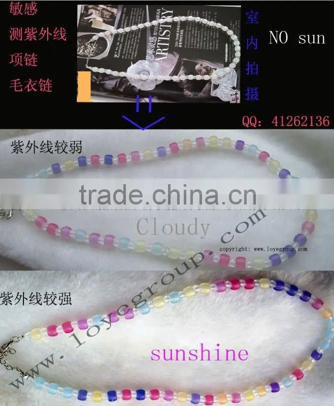 uv bead necklace fantasy necklace