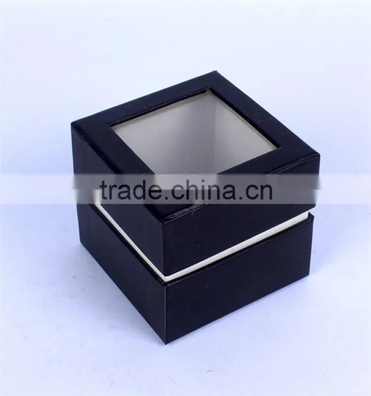 wholesale black paper packaging box mockup
