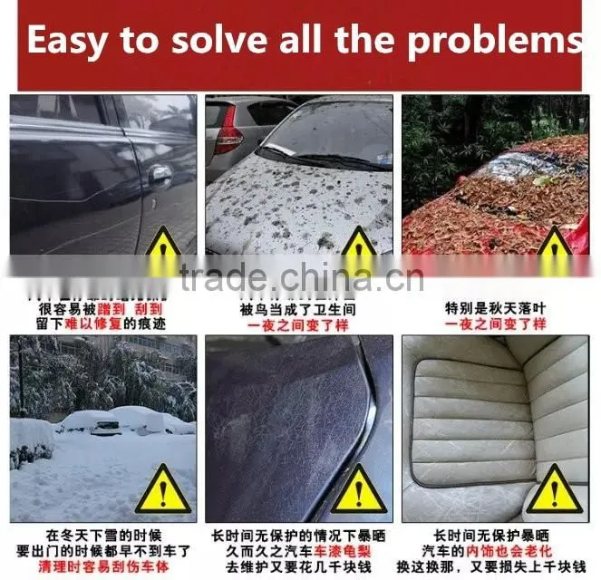 plastic heated car cover